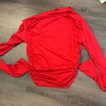 tik tok shop long sleeve top red Size M Photo 0