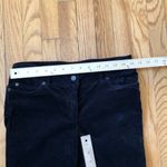 J. McLaughlin  Women's Black Slim Leg Velvet Jeans Size 4 Photo 4