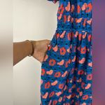 Tuckernuck  Retro Floral Mitchell Pockets Ruffle Dress Women’s Sz M Photo 9