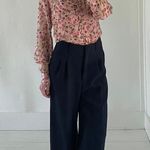 Cami NYC The Hope Floral Silk Bodysuit in Geranium Photo 1