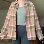 Warm Trendy Flannel Shacket Size M Photo 0