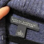 Banana Republic  Blue Turtleneck Wool & Cashmere Blend Sweater S Womens Long Photo 3