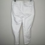 Old Navy  Straight Mid Rise Jeans White‎ Photo 3
