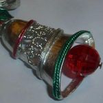 2 Vintage Xmas Christmas Holiday Brooches Pins, Gingerbread Man, Silver Bell EUC Photo 7