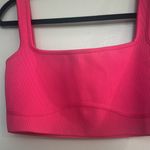 ZARA MOVING SALE  Pink Square Neckline Crop Top Photo 3