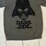 Star Wars  sweater women’s small grey gray Darth Vader crew neck Photo 4