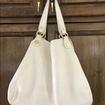 Onna Ehrlich large off white leather tassel tote Photo 2