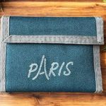 None VINTAGE Paris Souvenir Wallet - 1990s Photo 0