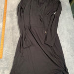 Athleta Black Long Sleeve Dress Photo 0