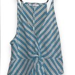 O'Neill O’Neill baby blue striped tank top Y2K Photo 0