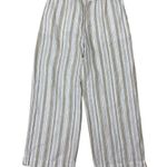 Faherty Monterey 100% Linen Elastic Waist Wide Photo 4