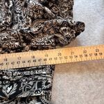 Boden Jumpsuit Womens 12R Black White Paisley Print Viscose Pockets Wide Leg Size 12 Photo 15