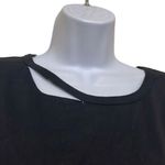 n:philanthropy Revolve  Cypress Slit Cutout TShirt Black Distressed Small NWT Photo 2