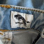 Wrangler High Rise Loose Straight Distressed Light Wash Jeans Size 12 Photo 13