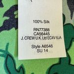 J.Crew Gemstone Floral 100% Silk Top BlouseNew NWT SZ 6 #2009 Photo 10