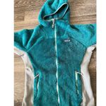 Patagonia Hi Loft R3 Regulator Polartec Hoody Sweater Jacket Womens XS Teal Photo 7