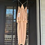 MISA Los Angeles Misa Los Angleses Nude Drape Mini Dress Photo 6