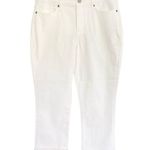 NYDJ  White Denim Capri Pants Size 8 NWOT Photo 3