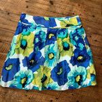 Loft floral linen blend elevated basics business casual skirt Photo 2