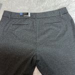 Apt. 9 NWT  Modern Fit Straight Leg Trousers with faux leather Trim Sz 18L Photo 2