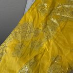 House of Harlow BNWT 1960 x REVOLVE Mustard Gold Mirai Midi Skirt Photo 4