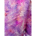 VTG 60's 70's Burner All Silk Multi Color‎ Psychedelic Pattern Purple Red 42x12 Photo 7