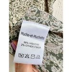 Muche Et Muchette Dolman Sleeve Paisley Cover Up Dress Green Women's OS / Medium Photo 7