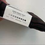 Hue  Leggings Super Opaque Control Top Perfit Dark Chocolate Brown Espresso Photo 3