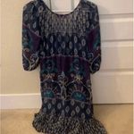 Pookie & Sebastian  size M dress
fabric purple blue print 
rare unique must have Photo 2