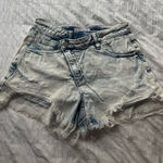 Risen  Acid Wash Denim Shorts  Photo 0