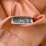 Vintage ‘70s Adelaar Peach Collared Button Down Shirt Orange Size L Photo 5