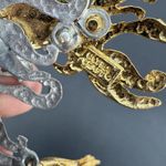 Vintage Ultra Craft Sealife Articulated Brooch With Octopus, Seahorse, Shell Silver Photo 7