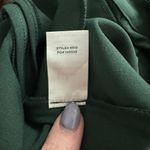 Lulus Lulu’s - NWT Kick It Forest Green High-Waisted Trouser Pants Sz S Photo 9