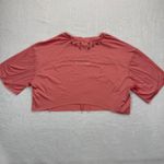 Gymshark  Cropped‎ Training T-Shirt Vented Back Short Sleeve Top Small Photo 4