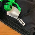 American Vintage Black Track Pants MEDIUM Zip Ankle Pockets Thick Jersey 31" Inseam Vintage 80s Photo 5