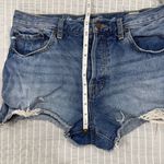 We The Free  button front distressed denim shorts‎ size 31 Photo 4