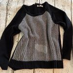Michael Kors  Women’s Large Black and White Knit Sweater EUC Photo 0