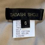 Tadashi Shoji  One Shoulder Textured Embroidered Sheath Dress Sz 6💛 Photo 9