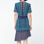 Sea New York Lola Lace Dress Blue Size 4 Photo 1
