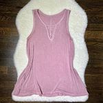 American Eagle Soft & Sexy Dusty Pink Sleeveless Crisscross Tank Top Photo 0