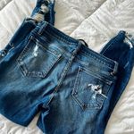 Harper  Classic Blue Distressed Skinny Jeans Photo 2