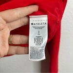 Athleta  Salutation Full Zip Jacket Red Size Small Photo 4