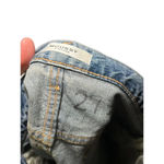 Moussy Vintage Jean Shorts High Waisted Distressed Size 27 Blue Photo 6
