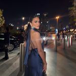 ZARA  maxi dress satin slip gown Elegant blue Halter formal party wedding prom Photo 1