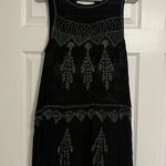Free People Delilah Beaded Mini Dress Black Photo 2