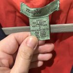 Navy and Pink Polka Dot wrap Midi Dress Blue Size 2 Photo 1