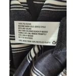 Xhilaration Women's Striped Faux Wrap Ruffle Dress Black White MED NWT Corporate Photo 5