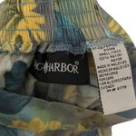 Sag Harbor  Floral Print Midi Skirt Womens Small Rayon Blend‎ Green Yellow Photo 3