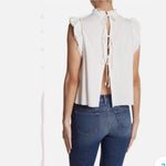 Free People  Simply Smile Crochet Top Slim Ivory Photo 3