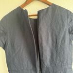 Brooks Brothers Womens Dress Blue Linen Sheath Shirt Sleeve Lined Size 10 Photo 8